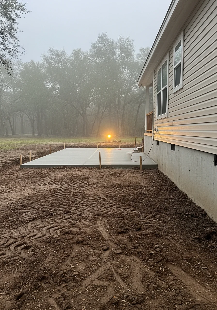 Detail of exterior work on a Brazoria County home, showing durability and quality suited to coastal humidity.